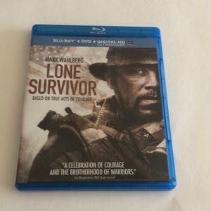 🍿Lone Survivor” 2 disc Blu-ray digital HD